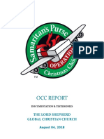 OCC Documentation and Report