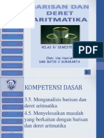 Barisan Dan Deret Aritmatika