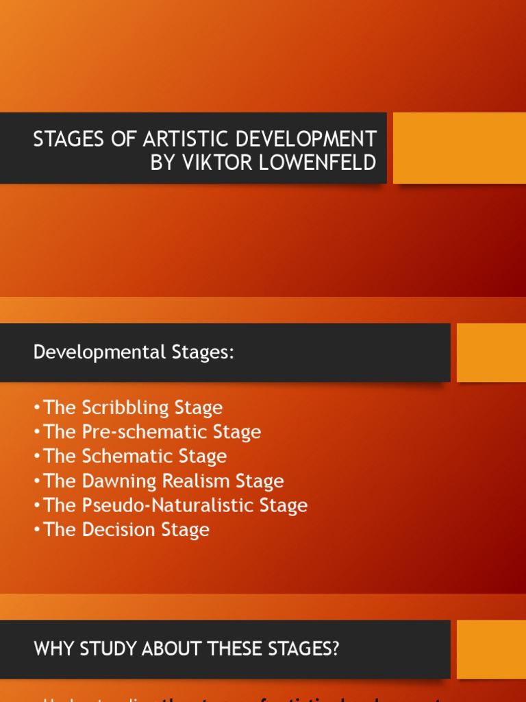 Lowenfeld's Artistic Development Stages | PDF | Drawing | Awareness