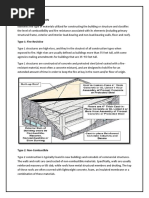 ISO Construction Types 1-6 Overview | PDF | Framing (Construction) | Roof