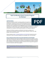 Bulk Certification Exam Voucher - Partners - FY17