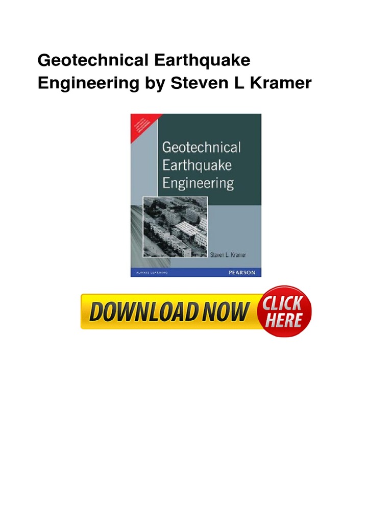 洋書 Geotechnical Earthquake Engineering Geotechnical Earthquake Engineering: Kramer, Steven L