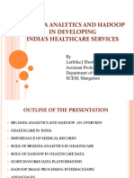 Bigdata - Hadoop - Healthcare Seminar Presentation Lathika