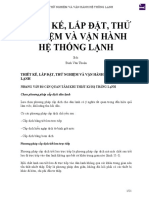 THIẾT KẾ, LẮP ĐẶT, THỬ NGHIỆM VÀ VẬN HÀNH HỆ THỐNG LẠNH