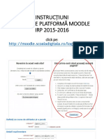 Instructiuni Moodle PDF