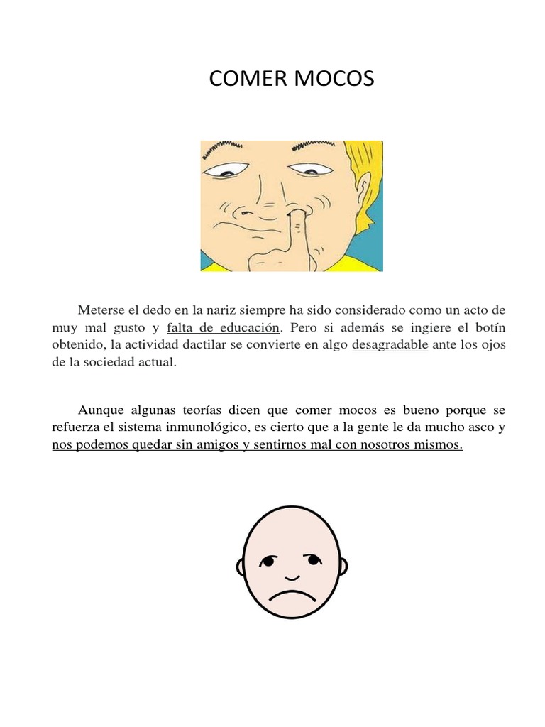 Comer Mocos | PDF