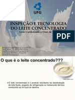 Inspeção e Tecnologia Do Leite Concentrado