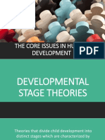 Lesson 5 The Core Issues in Human Development