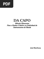 FLAUTA - MÉTODO - Da Capo (Ensino de Banda) - Joel Barbosa.pdf