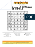 Sopa de Letras de La Invención de Morel - 2