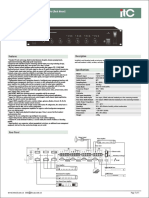 T-6700 Series Four Channel IP Network Audio Adapter (Rack Mount) T-6704