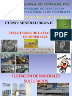 Teoria de La Flotacion de Minerales Sulfurados