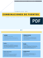 Combinación de Fuentes PDF