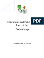 Education Leadership