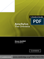 Simon Goldhill - Aeschylus - The Oresteia (Landmarks of World Literature (New) ) (2004) PDF