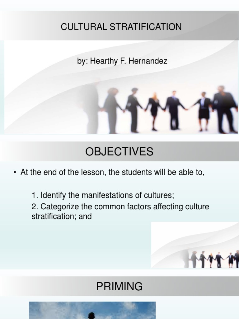 Understanding Cultural Stratification | PDF | Social Stratification ...