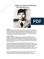 Biografi Pahlawan Jendral Sudirman Dan Strukturnya