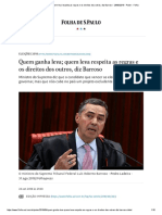 Folha - Poder - Quem ganha leva; quem leva respeita as regras e os direitos dos outros, diz Barroso - 26_09_2018