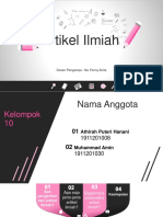 Makalah Artikrl Ilmiah