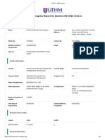 Research Progress Report