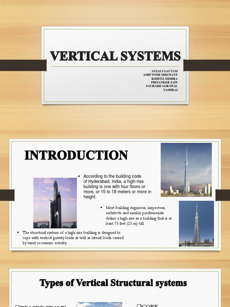 vertical structure systems.pptx Civil Engineering Mechanical