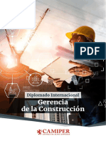 Diplomado Gerencia de La Construccion - Camiper
