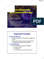 ID 27 & 28 - Immunodiagnostic & Immunotherapy - DR. Dr. Gatot Soegiarto, Sp. PD, K-AI - Handout PDF