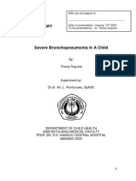 Case Report Timmy Bronkopneumonia