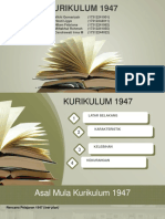 KURIKULUM 1947 Sip