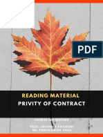 Privity of Contract - Punyashlok