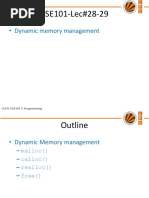 Dynamic Memory Management