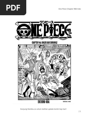 Komiku Co One Piece Chapter 966