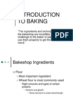 Introduction To Baking