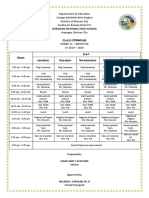 Grade 11 Schedule