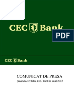 CEC Bank Conferinta Presa 27.05.2013
