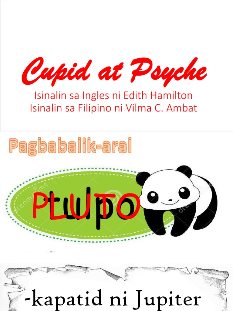 Cupid at Psyche Finall | PDF