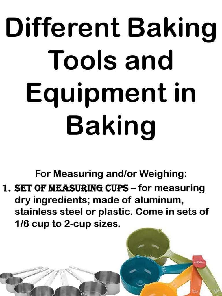 A Comprehensive Guide to the Tools and Equipment Used in Baking