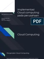 Implementasi Cloud Computing Pada Perusahaan PDF