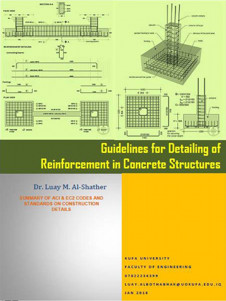 Reinforcement Detailing Guidelines EC2 | PDF | Column | Concrete