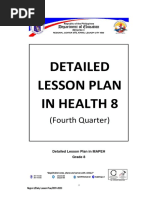 Detailed Lesson Plan in Health 7: (Fourth Quarter) | PDF | Non ...