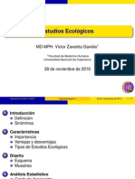 Estudios Ecologicos