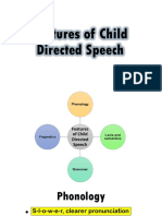 Features of Child Directed Speech