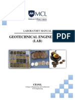 Ce151l Geotechnical Engineering 1 Laboratory Manual PDF