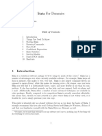 STATA for Dummies