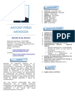 CV Antony 2019 PDF