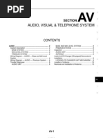 Audio, Visual & Telephone System: Section