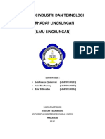 Dampak Industri Dan Teknologi Terhadap Lingkungan Naca Lengkap Sekali Mi Ini