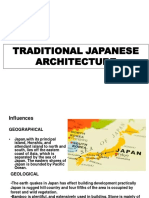 Traditional Japanese Architecture Influences and Characteristics