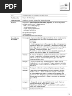 Actividade com "Histórias pequenas para bichos pequenos"