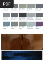 AMS Standard 595 Color Chart Guide | PDF | Brown | Green